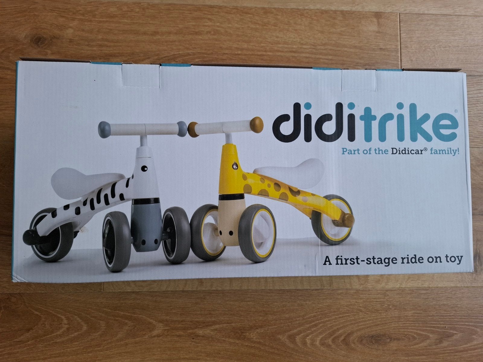 Diditrike loopfiets zebra - Nieuw in doos, Bigjigs, Loopfiets, Help@bigjigstoys.co.uk, Ophalen of Verzenden