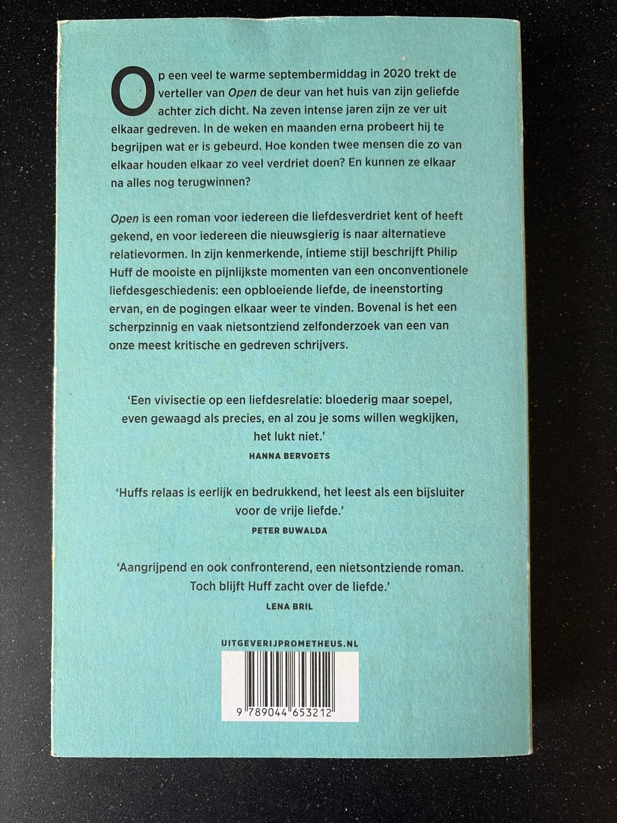 Open - Philip Huff (Roman), Boeken, Ophalen of Verzenden, Zo goed als nieuw, Nederland