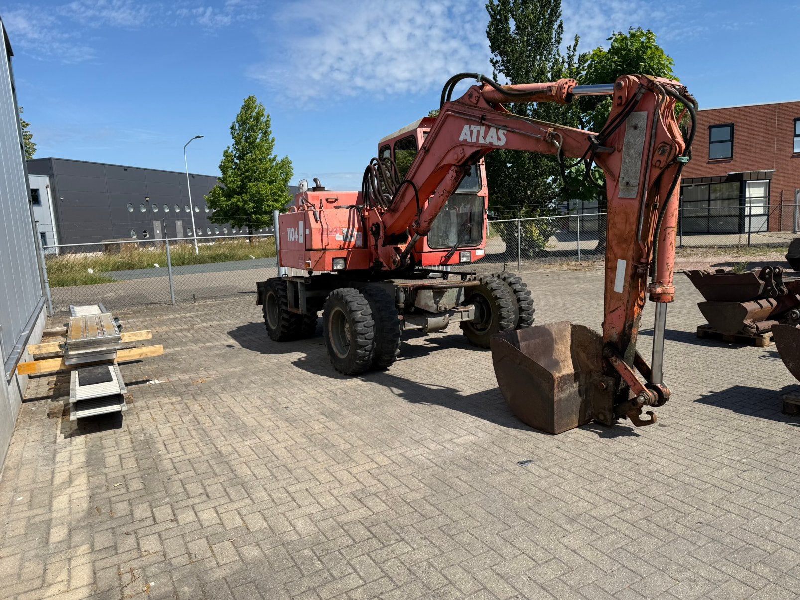 Atlas kraan, Zakelijke goederen, Agrarisch | Werktuigen, Ophalen of Verzenden, Oogstmachine
