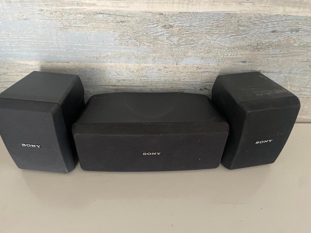 Sony SS-SR15 speakers met 3 luidsprekerkabels, Ophalen, Gebruikt, Sony, Minder dan 60 watt