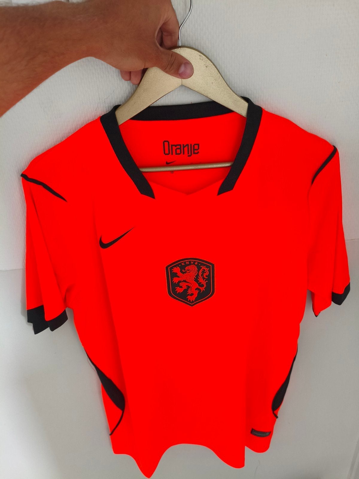 Nederlands Elftal Voetbalshirt Heren Maat L Oranje, Maat L, Ophalen of Verzenden, Nieuw, Shirt