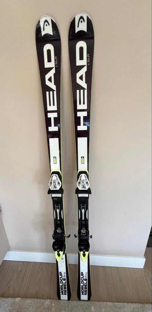 Head Worldcup Rebels i.SL ski's 170cm met bindingen, 160 tot 180 cm, Gebruikt, Ophalen of Verzenden, Carve
