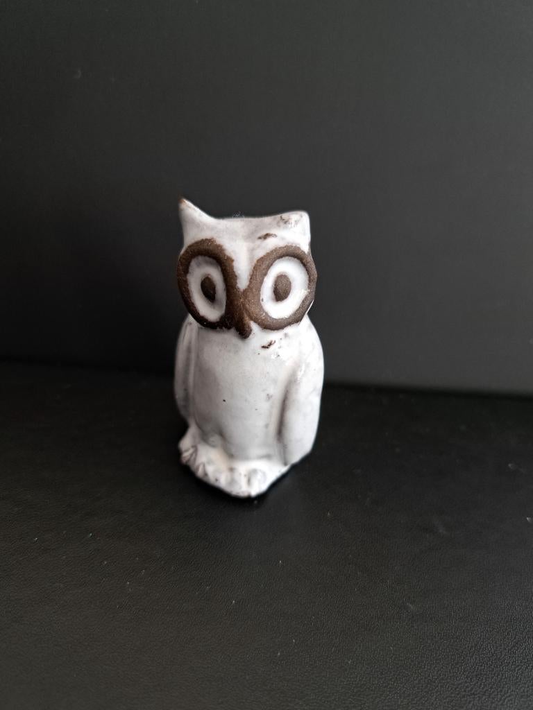 Uniek beeldje schattig uiltje, Verzamelen, Ophalen of Verzenden, Zo goed als nieuw, Dier