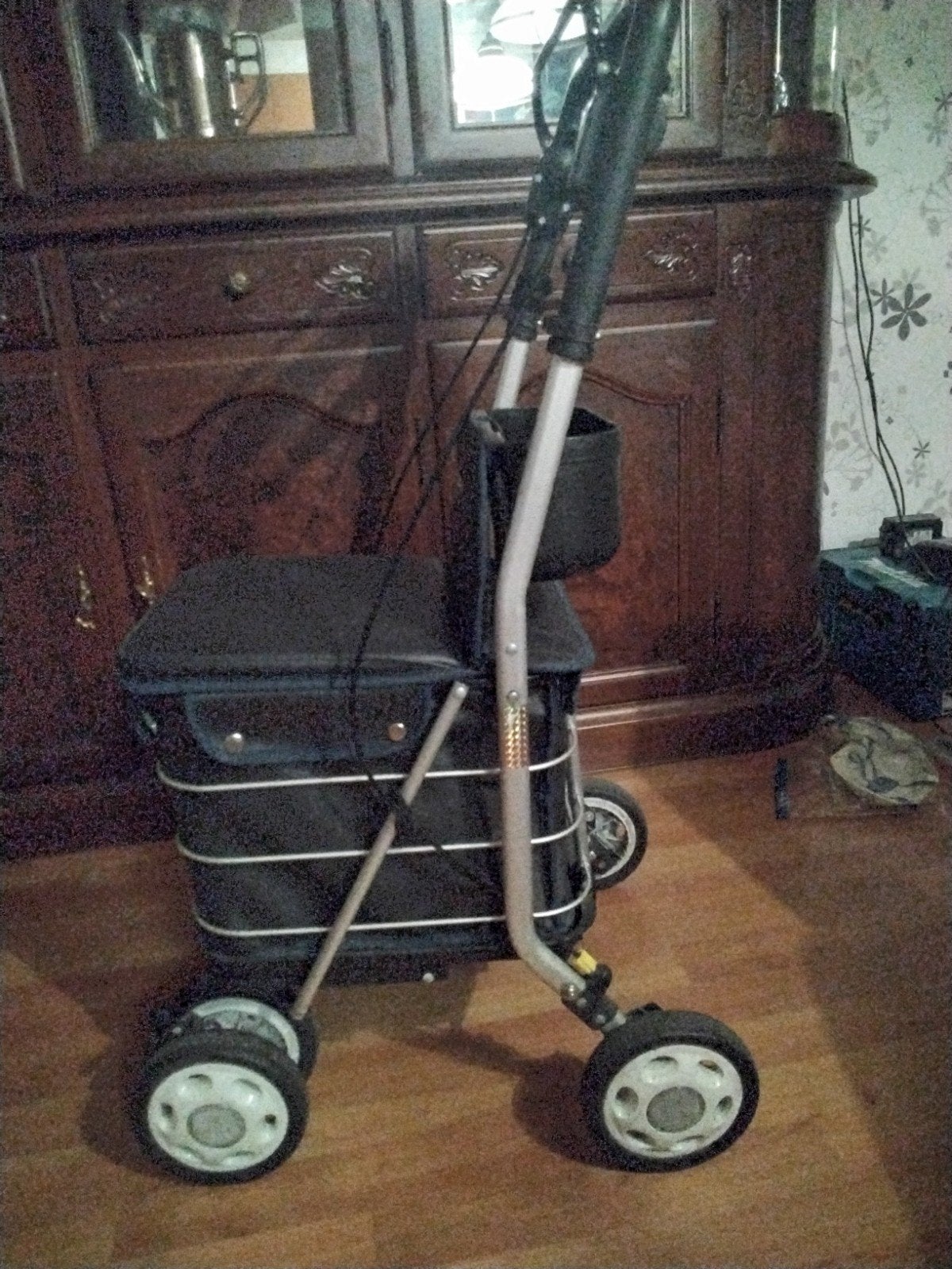 boodschappen rollator, Ophalen