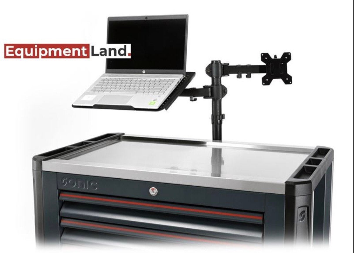 Laptophouder en max. 27 " monitor houder Sonic next nieuw, Smirnoffstraat 9a 7903AZ Hoogeveen, Nieuw, Ophalen of Verzenden, Mduinkerken@jaritechniek.nl