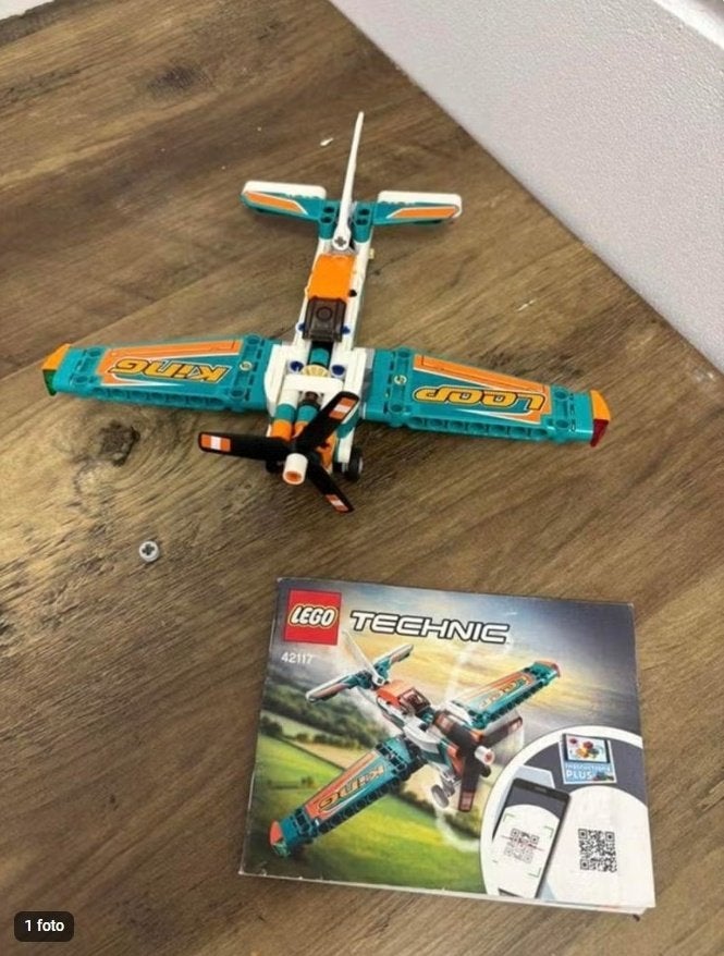 LEGO Technic Vliegtuig (42117, 2in1) NIEUWSTAAT!, Lego, Compleet, Ophalen of Verzenden, Zo goed als nieuw