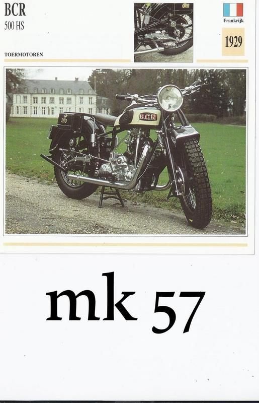 Mk57 motorkaart motor bcr 500 hs, Ophalen of Verzenden, Zo goed als nieuw, Auto's