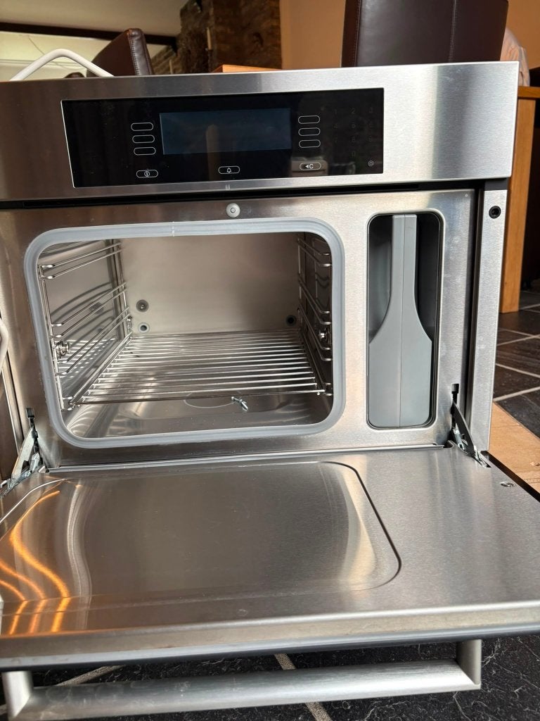 Miele Stoomoven DG 4080 EDS/R01 - Zo goed als nieuw, Witgoed en Apparatuur, Ovens, Ophalen, 45 tot 50 cm, Inbouw, Miele