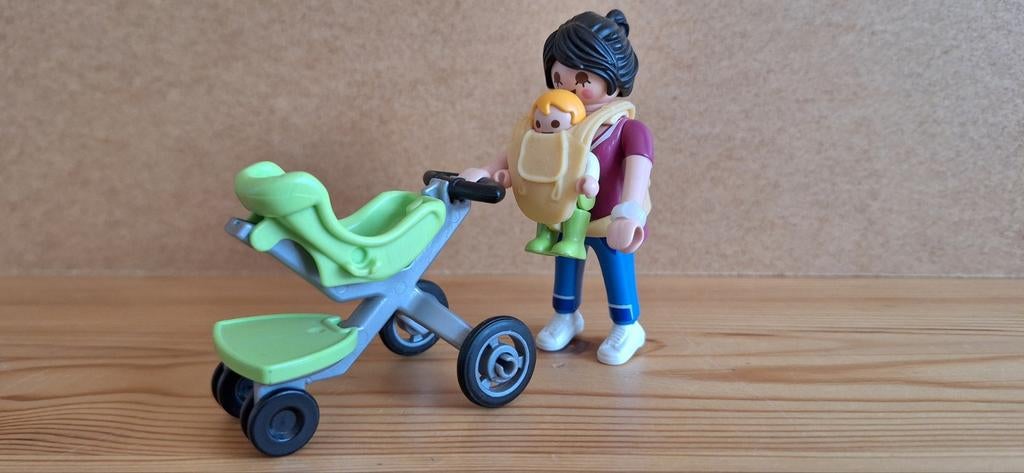 Playmobil Mama met Kinderwagen, Ophalen of Verzenden, Gebruikt