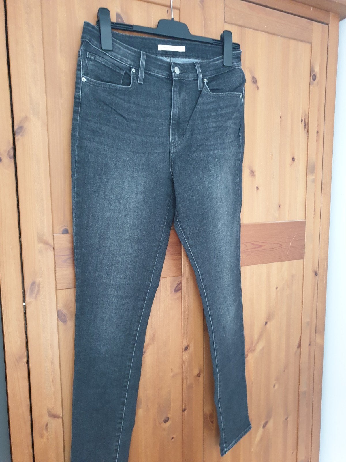 Levi's 721 High Rise Skinny Jeans W31 L32 - Zwart/Grijs, Ophalen of Verzenden