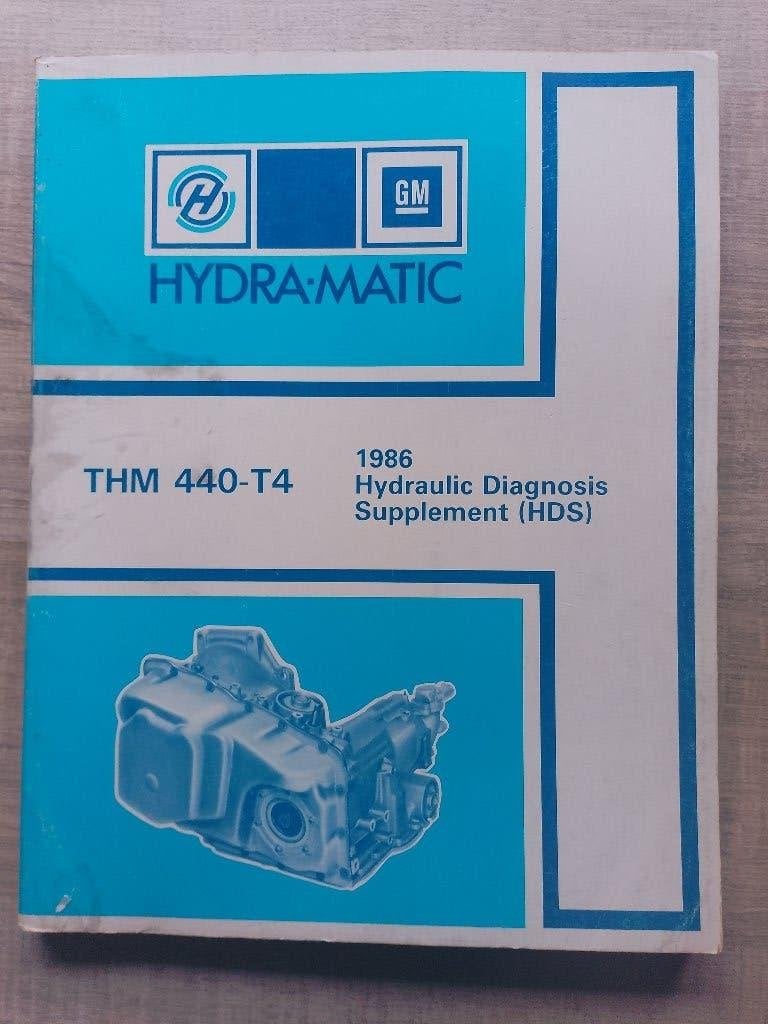 USA car dealer werkplaatsboek THM 440-T4 Automaatbak 1986, Verzenden, Gelezen, Overige merken
