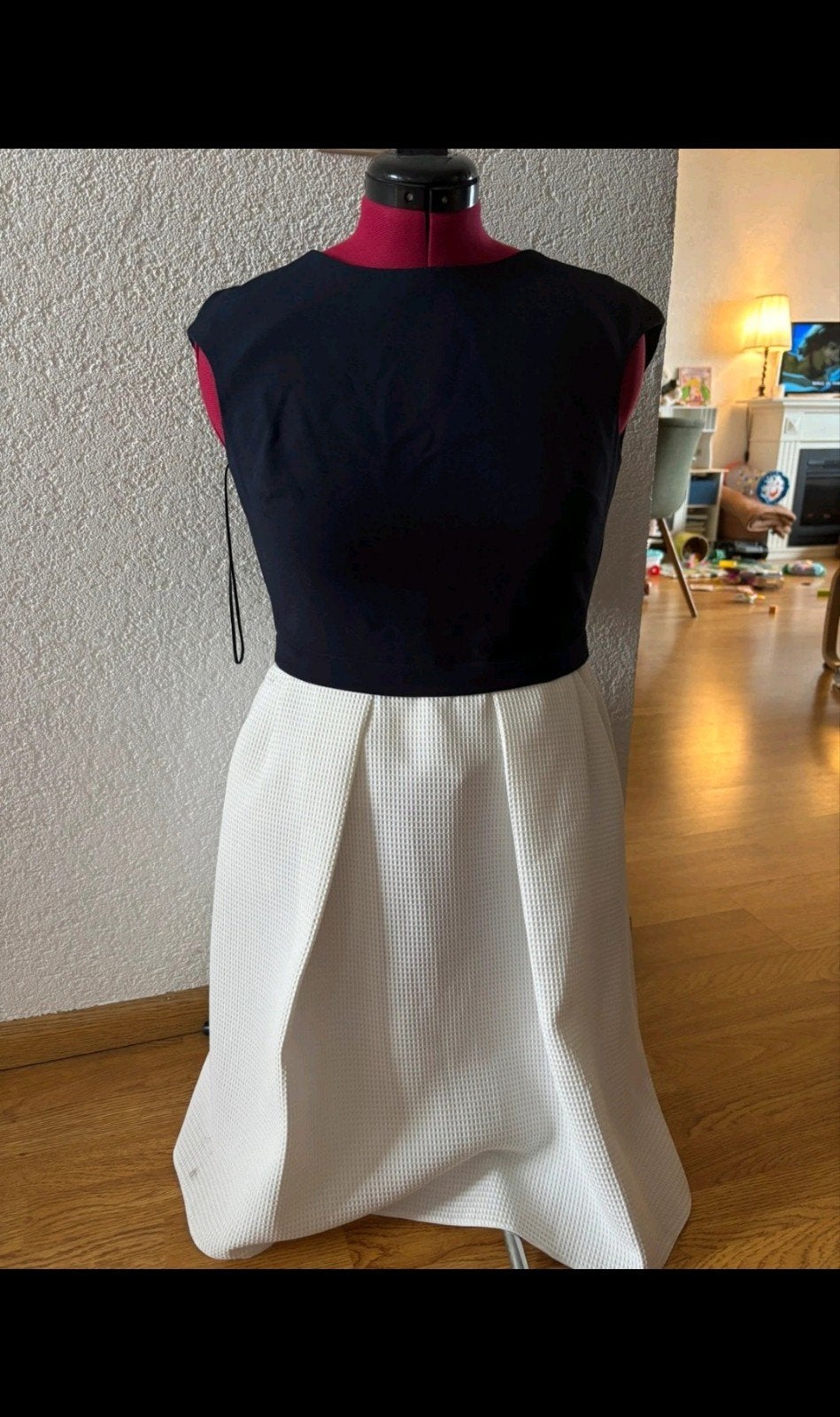 Zgan jurkje m&s collectie maat 10, Zwart, Marks en spencer, Ophalen of Verzenden, Zo goed als nieuw