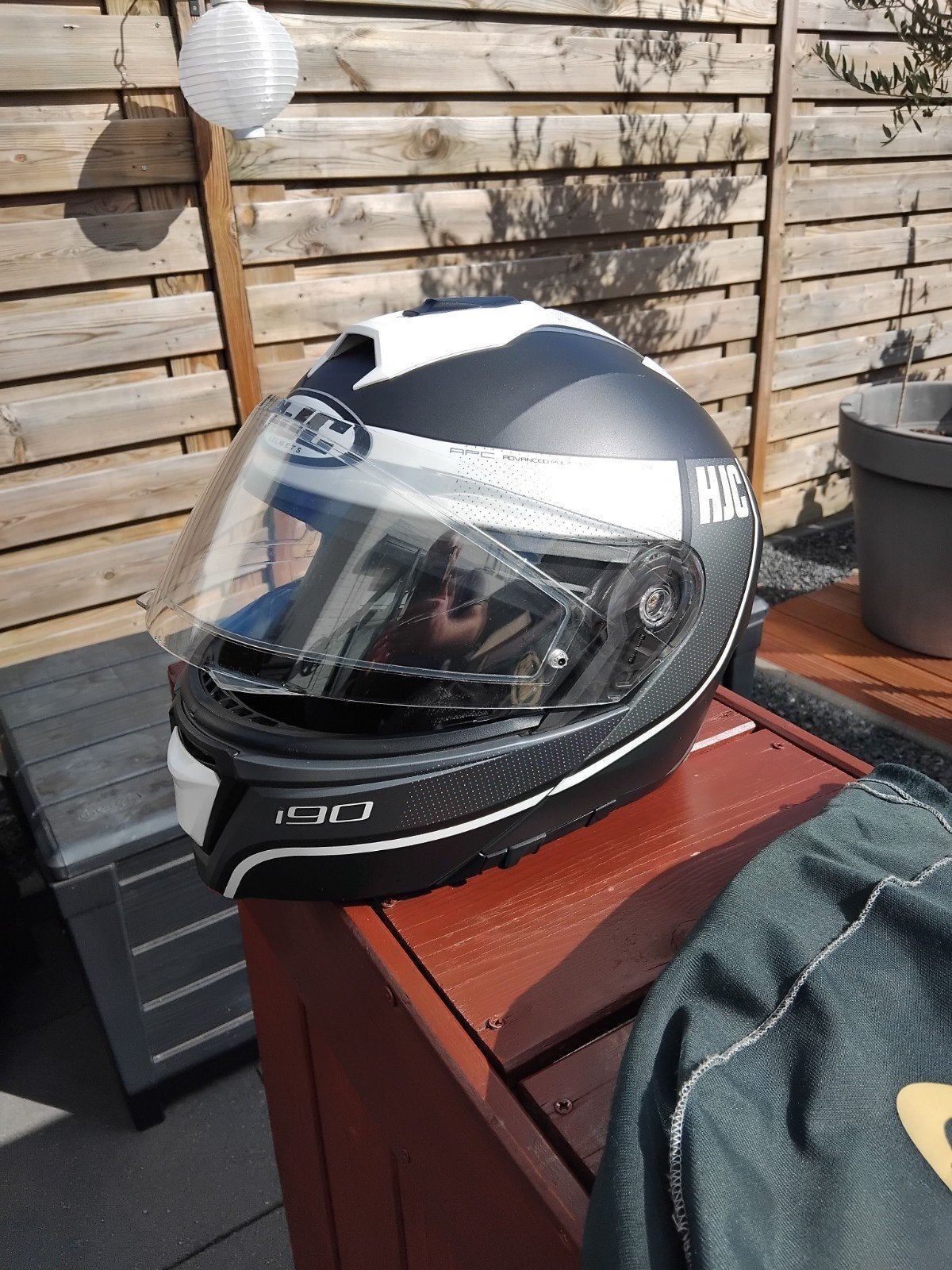HJC i90 systeemhelm, Ophalen of Verzenden, Gebruikt