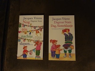 290 /  NOG  ËËN  NACHTJE  SLAPEN en  DAG , SINTERKLAASJE   , Boeken, Ophalen of Verzenden, Fictie algemeen