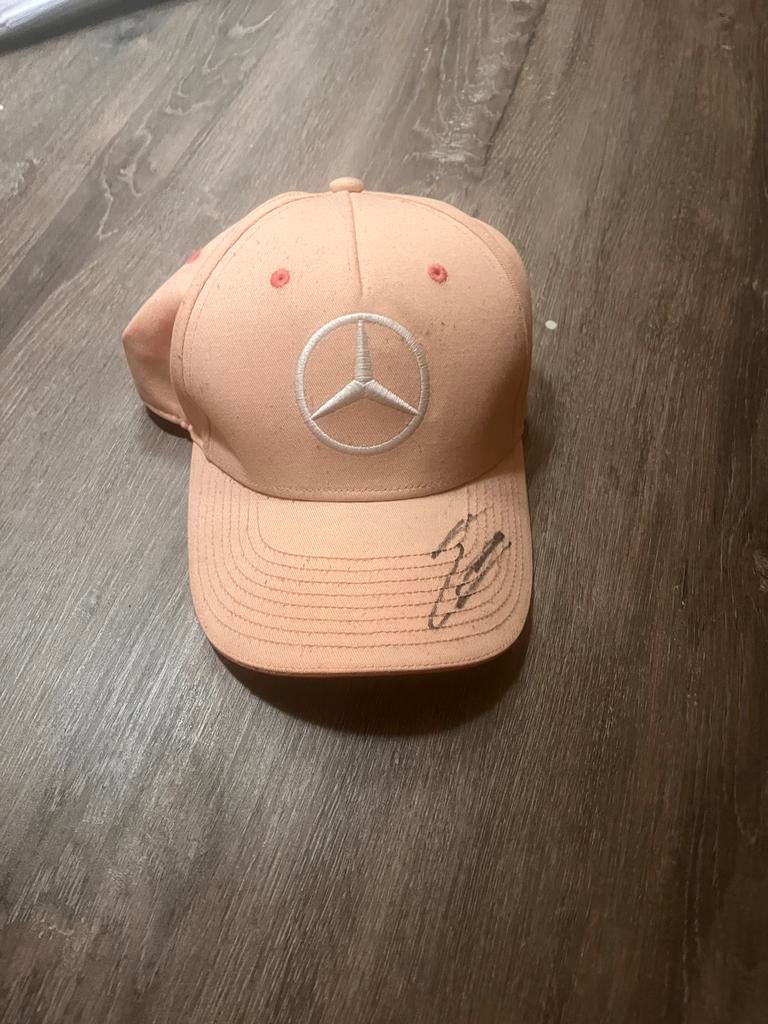 Gesigneerde Mercedes F1 pet door Esteban Ocon, Kleding | Heren, Ophalen of Verzenden, Gedragen, One size fits all, Pet