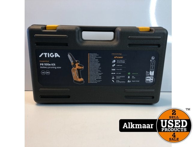 Stiga Essential PR100E Accu Zaag | Nieuw in Koffer!, Flex Ltd., Zo goed als nieuw, https://flex.com/contact-us, Nobelstraat 10, 5807 GA Oostrum LB, Limburg, Nederland