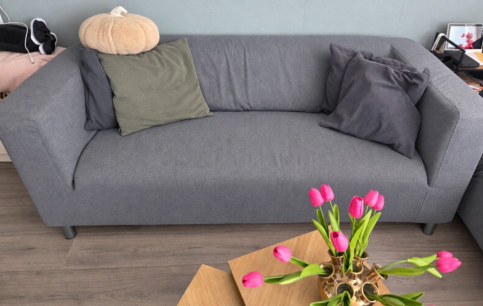 2x klippan bank (ikea), Ophalen, Gebruikt, 150 tot 200 cm, Tweepersoons