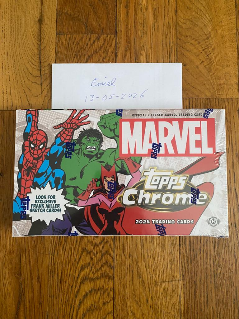 Marvel Topps - chrome 2024 hobby box, Ophalen of Verzenden, Nieuw