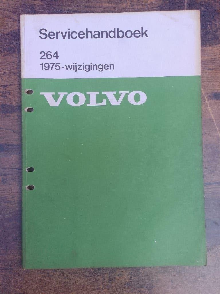 Volvo 264 dealer werkplaatsboek Wijzigingen 1975, Verzenden, Gelezen, Volvo