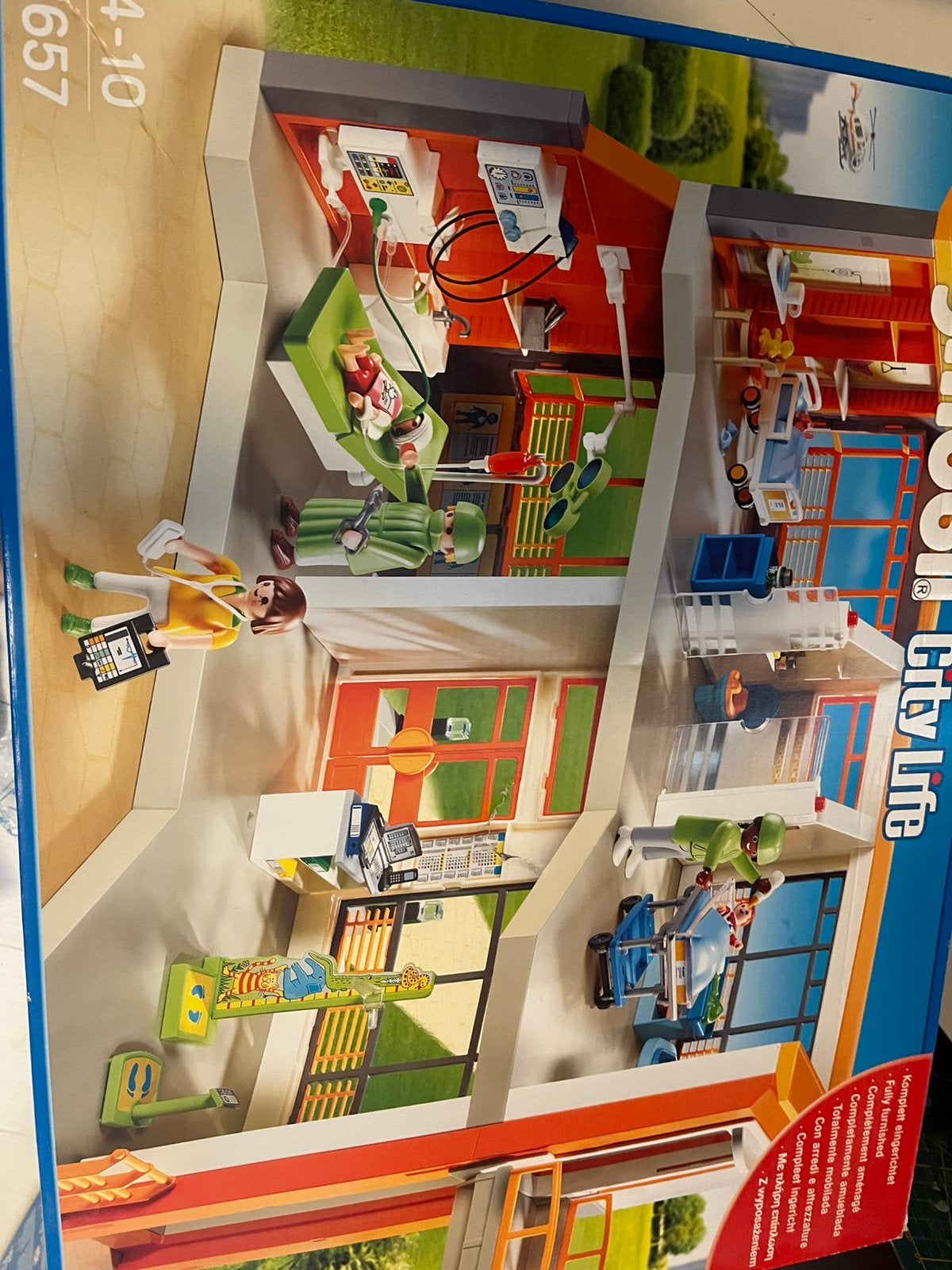 Playmobil Kinderziekenhuis, ambulance en tandarts, Gebouw, Complete set, Ophalen of Verzenden, Zo goed als nieuw