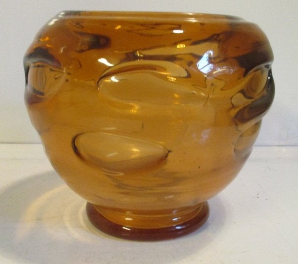 art deco glas vaas Charles Schneider -vase cordée-, Ophalen of Verzenden