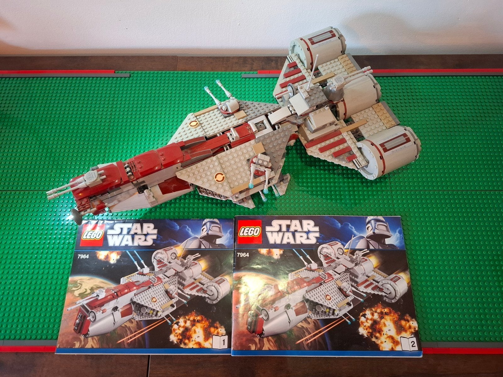 Lego Star Wars Republic Frigate 7964 - Compleet schip, Gebruikt, Star Wars, Lego, Ophalen of Verzenden