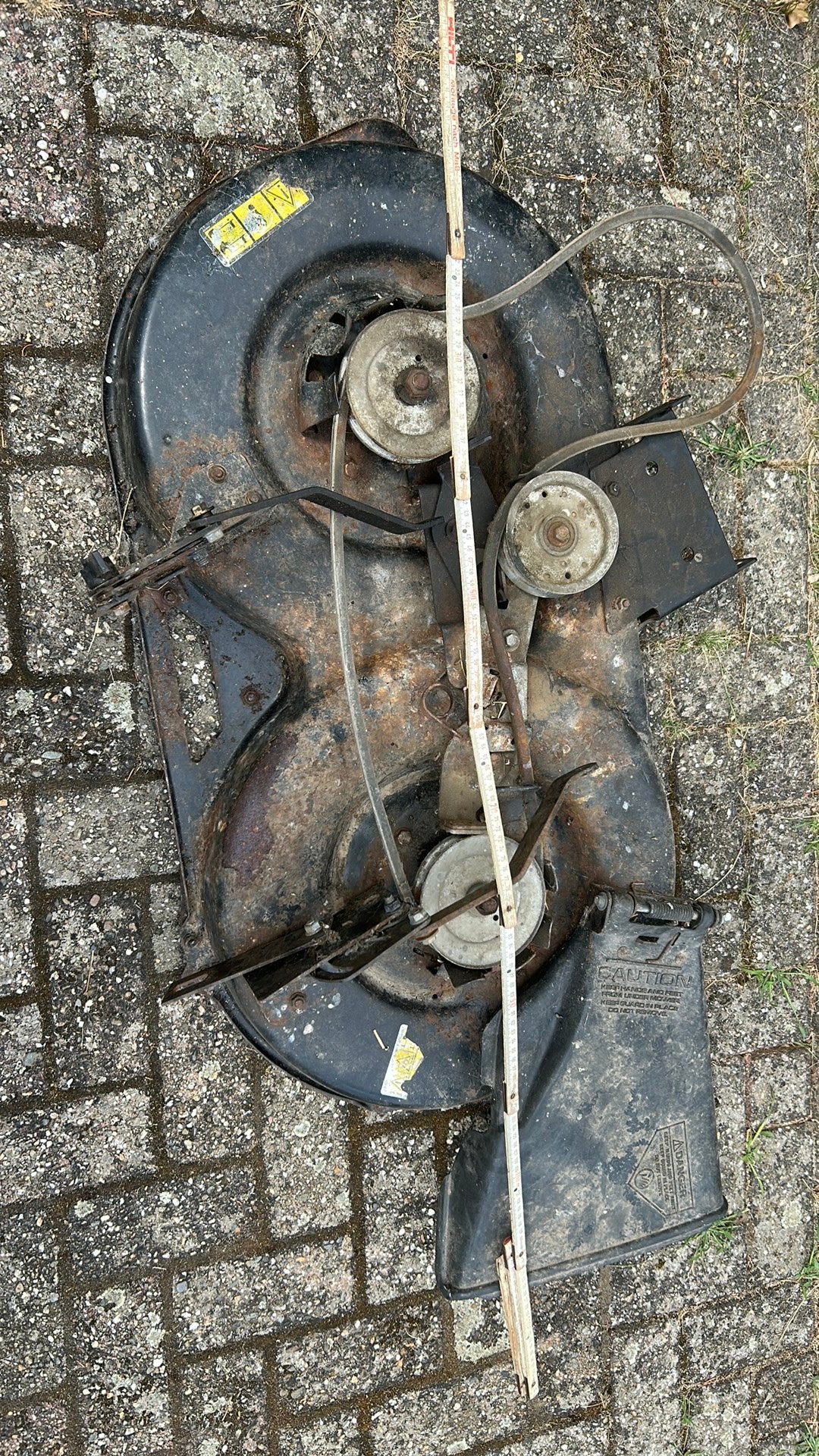 Maaidek zitmaaier, Tuin en Terras, Ophalen, Gebruikt