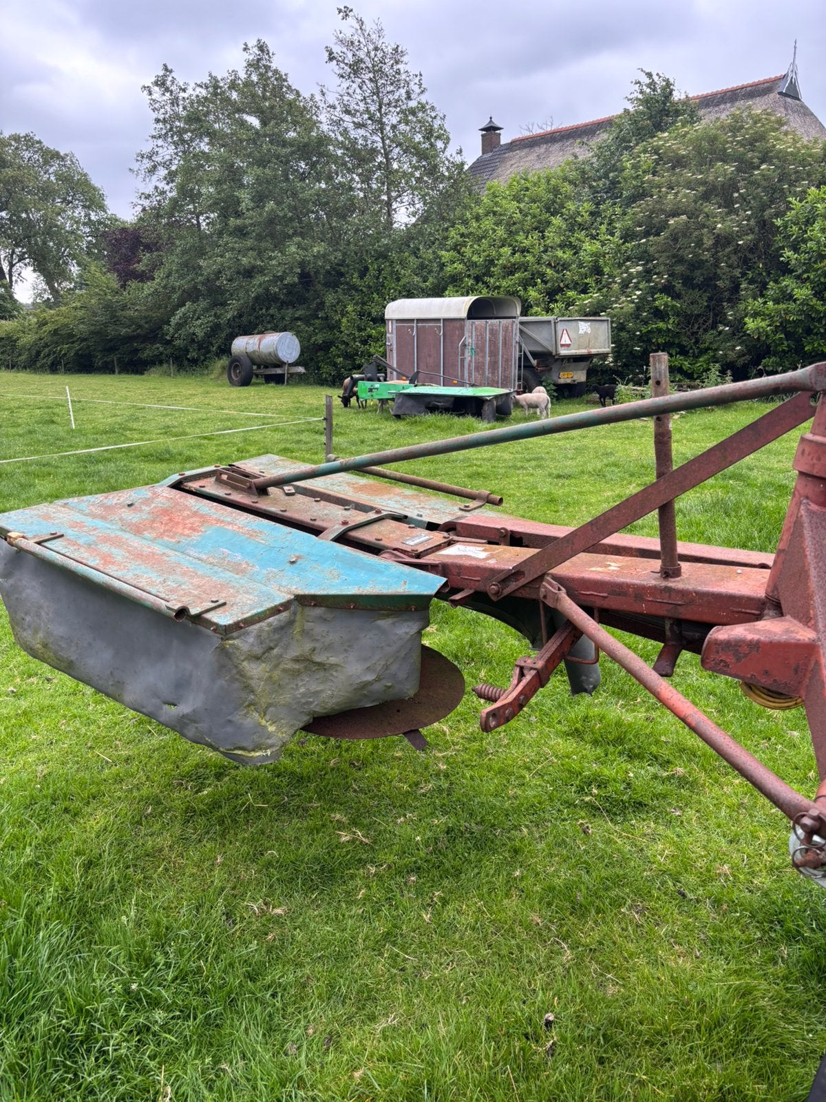 Pz 135 maaier, Ophalen, Gebruikt