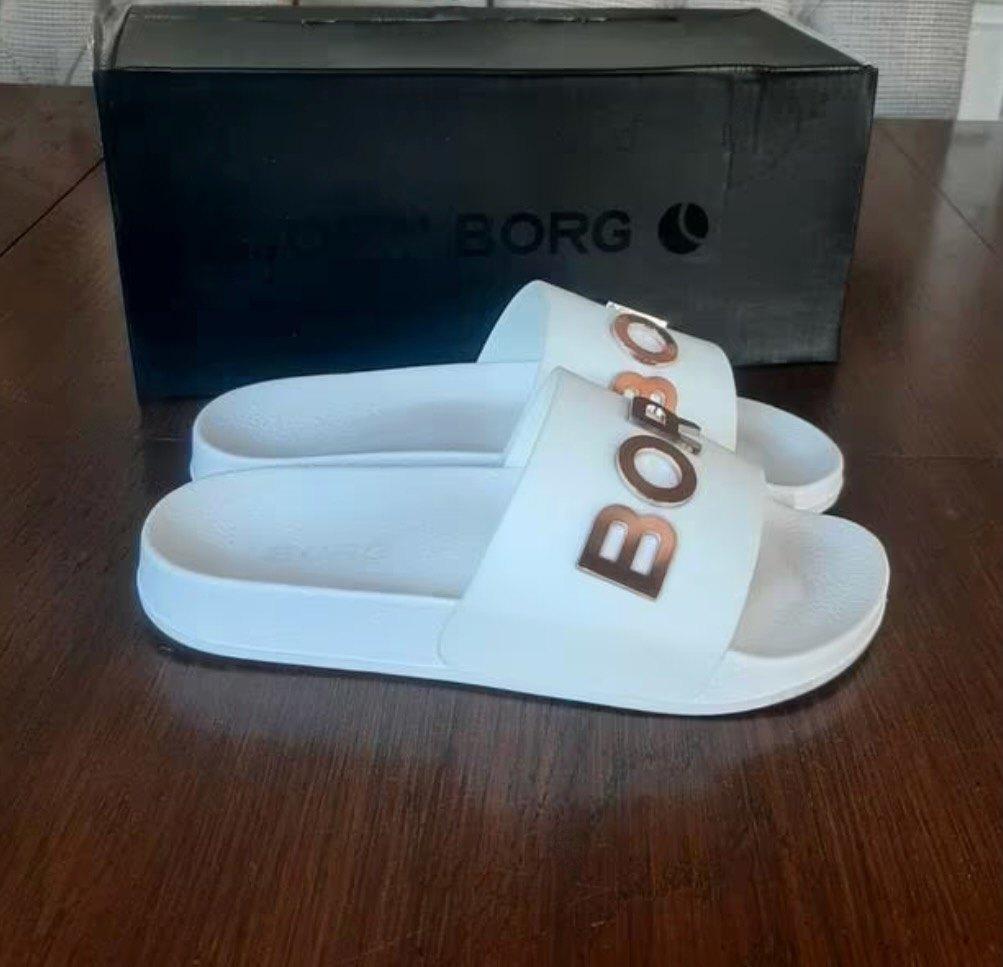 Nieuw: Björn Borg witte comfortabele (bad) slippers maat 32, Meisje, Overige typen, Nieuw, Ophalen of Verzenden