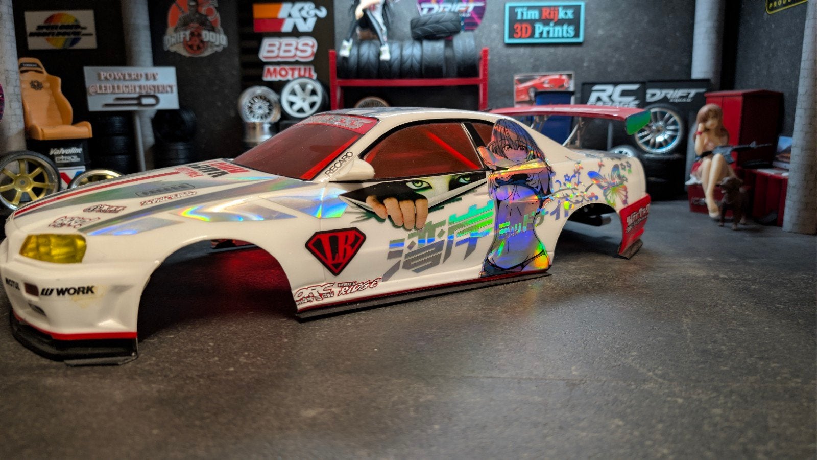 Nissan Skyline Tamiya, aplastics, HPI, kyosho, Hobby en Vrije tijd, Modelbouw | Radiografisch | Auto's, Verzenden, Nieuw, Schaal 1:10