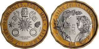 5 Euro Vaticaan 2024 Bi Color - Francesco Petrarch - PROOF, Verzenden, Vaticaanstad, 5 euro, Losse munt