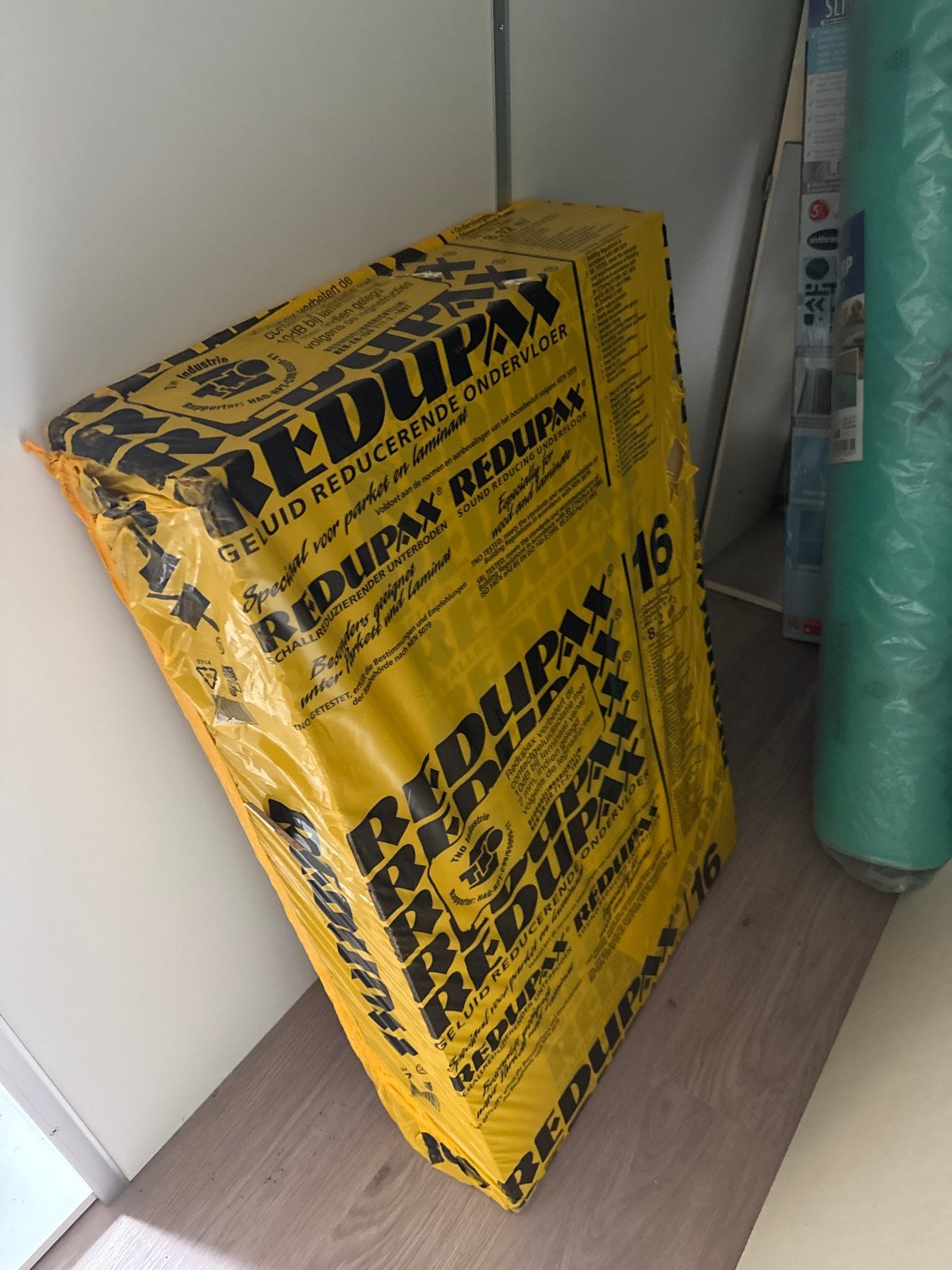 Redupax geluid reducerende ondervloer 8,12 m², Ophalen, Overige materialen, 30 cm of meer, 50 tot 150 cm