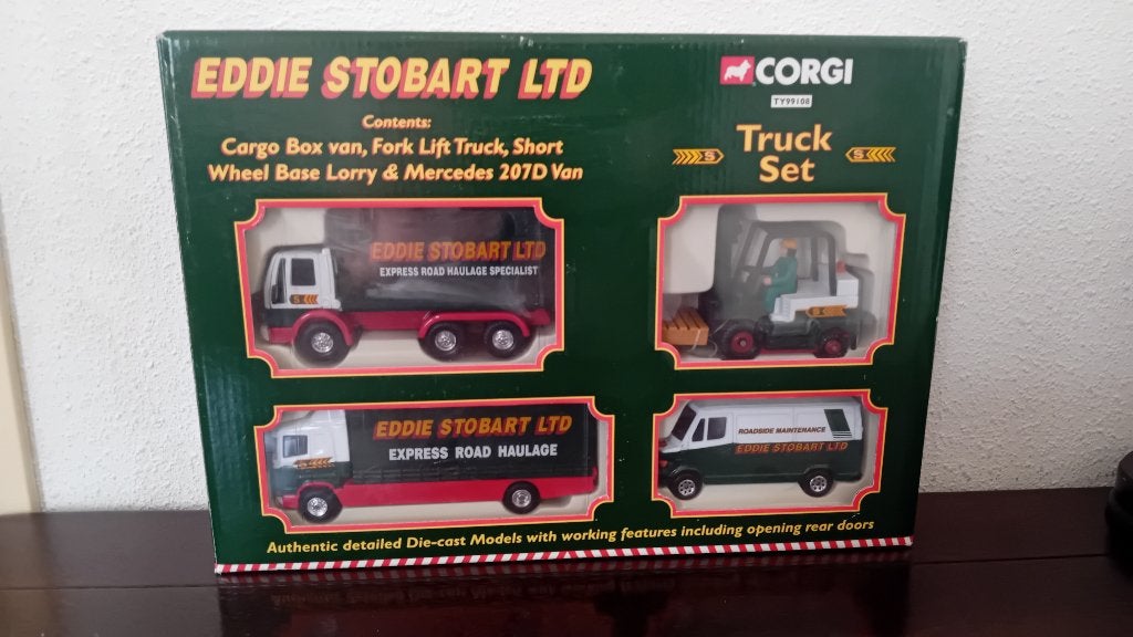 Corgi truckset, Ophalen, Nieuw, Bus of Vrachtwagen, Corgi