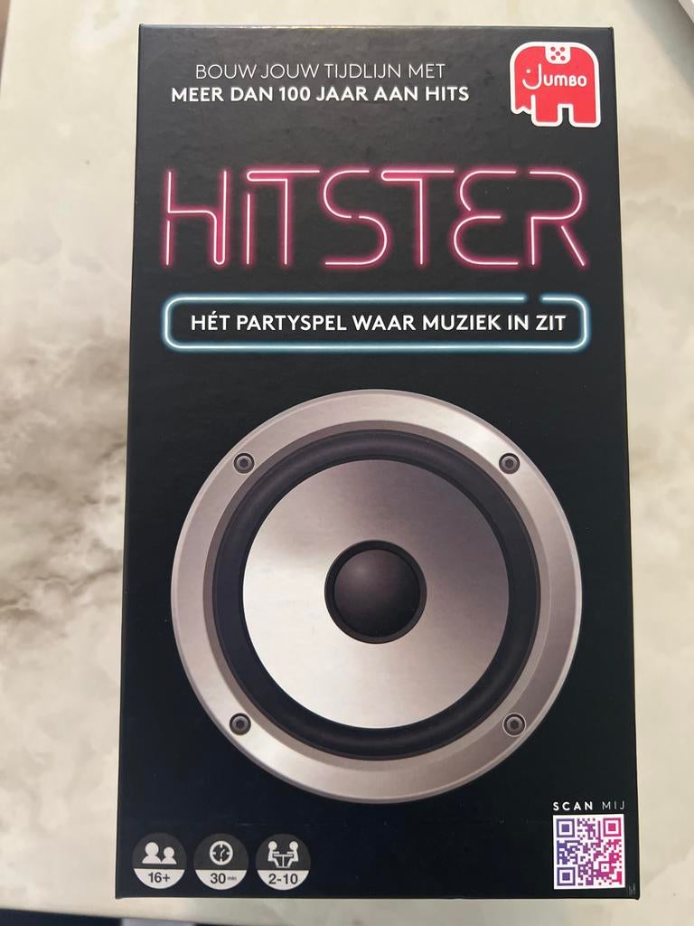 Hitster Party Spel - Nieuw in Verpakking, Een of twee spelers, Ophalen of Verzenden, Nieuw