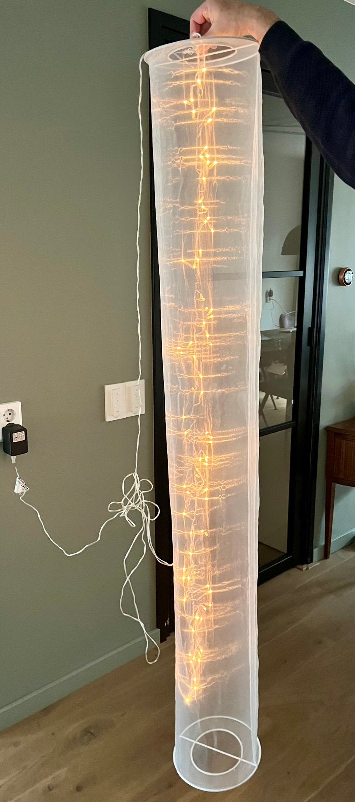 IKEA lamp Glansa lichtsnoerlamp “Sigga Heimis” Nieuw, Ophalen of Verzenden, Zo goed als nieuw