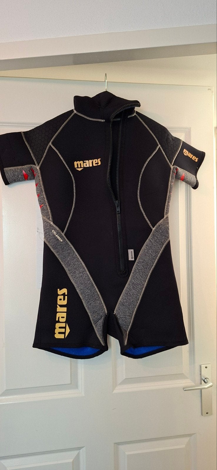 Mares Icelander 5mm Shorty heren - Duikpak maat 6+, Watersport en Boten, Duiken, Ophalen of Verzenden, Gebruikt, Duikpak