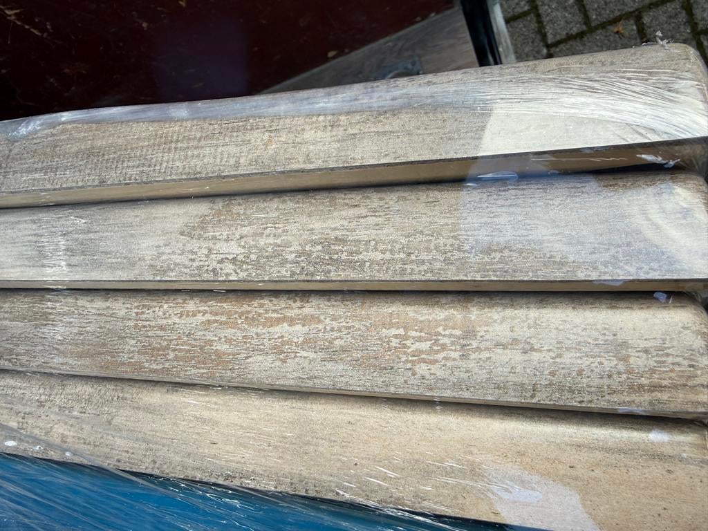 Nieuwe Tafelbladen Terras Tafels Horeca - Iceland Creme, Tuin en Terras, Tuintafels, Ophalen, Nieuw, Rechthoekig, Overige materialen