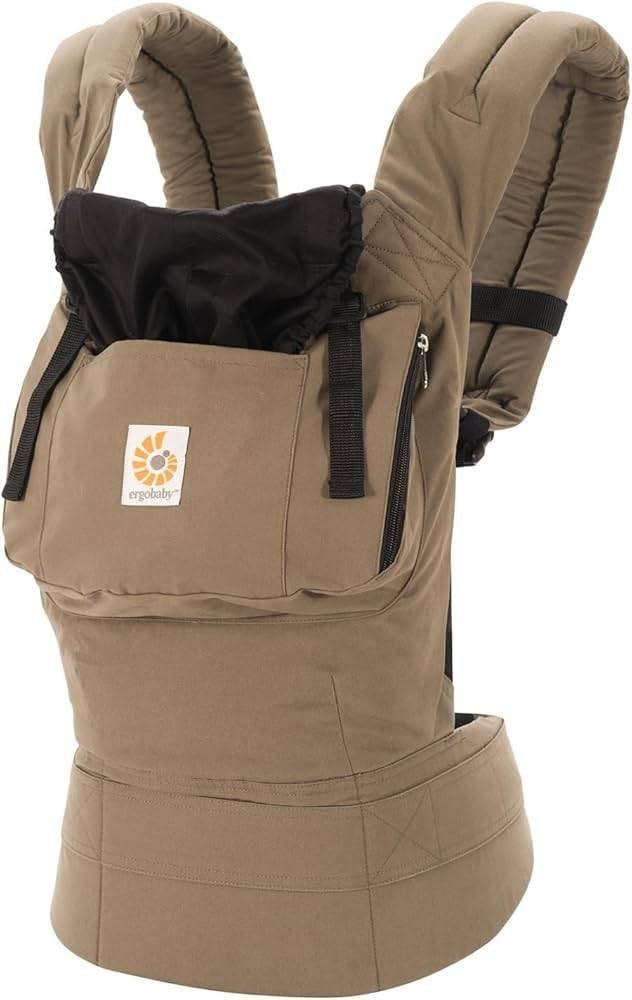 ERGObaby Original Carrier Outback (Grijs/Kaki) ZGAN!, Overige merken, Buik of Rug, Ophalen of Verzenden, Zo goed als nieuw
