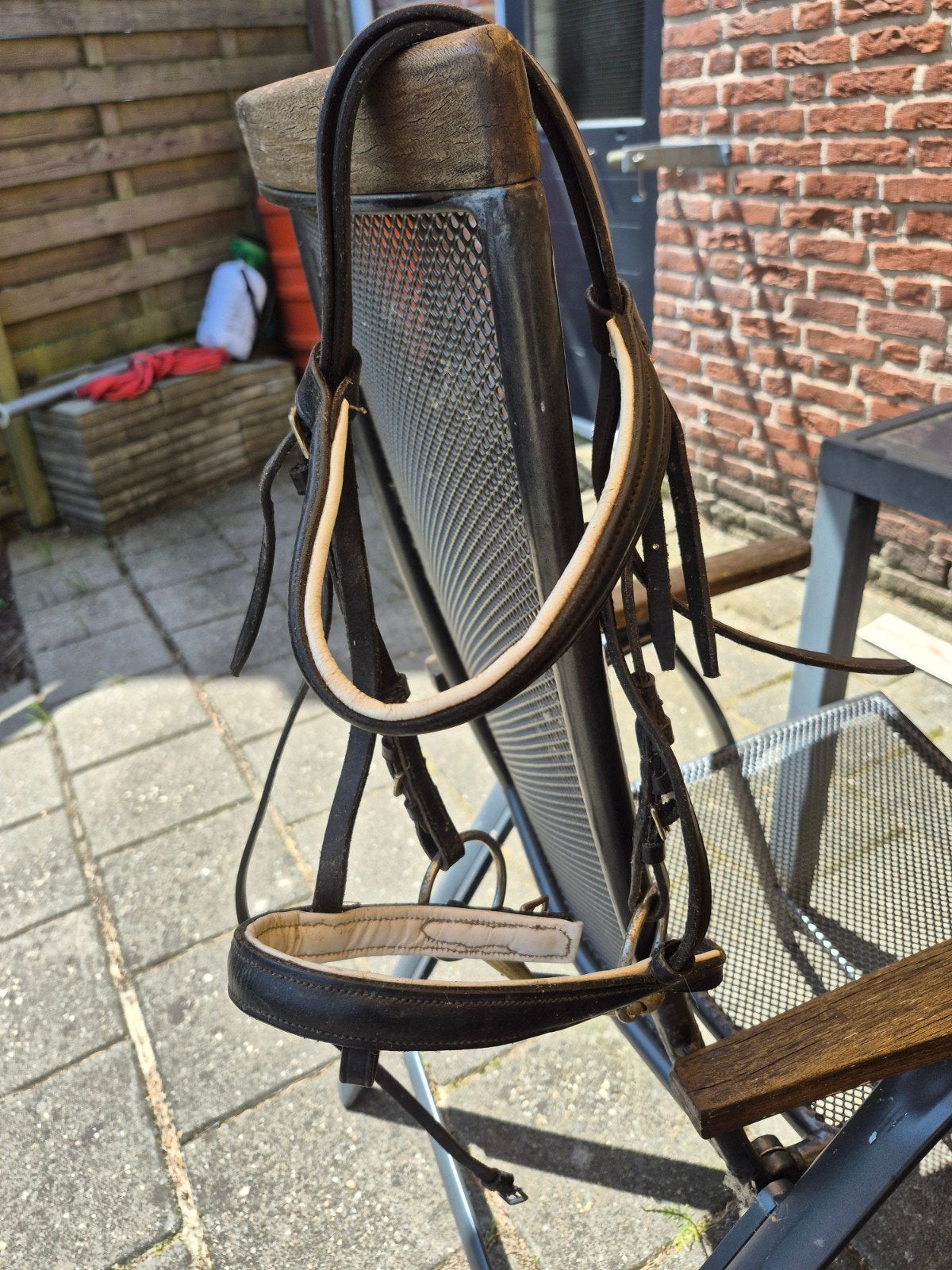Hoofdstel pony, Ophalen, Hoofdstel, Pony