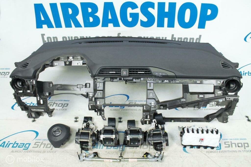 Aribag set - Dashboard Nissan Micra K14 (2017-heden), Gebruikt, Ophalen of Verzenden