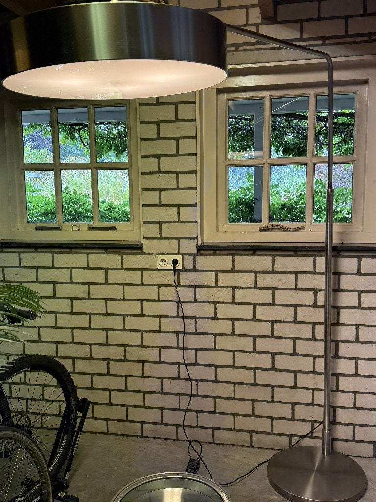 lamp met draaiarm, Ophalen, Zo goed als nieuw, Overige materialen, 200 cm of meer
