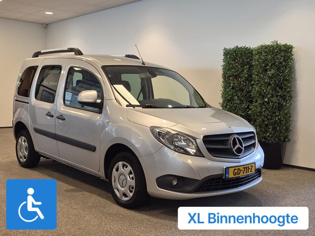 Mercedes Citan Rolstoelauto XXL-Ombouw 150cm DIESEL, Auto's, Mercedes-Benz, Gebruikt, 4 stoelen, 1384 kg, Bedrijf