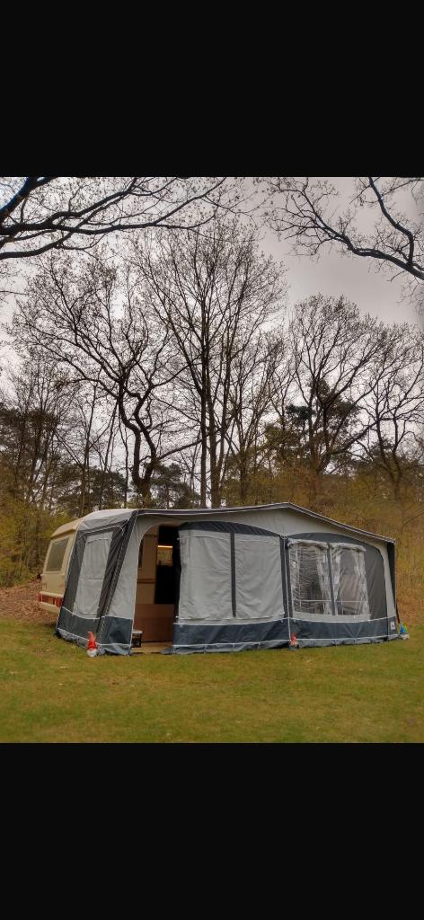 Pandora voortent Caravan, Caravans en Kamperen, Caravans, Particulier, tot en met 4, 1250 - 1500 kg, Rondzit, Tabbert, 2 aparte bedden