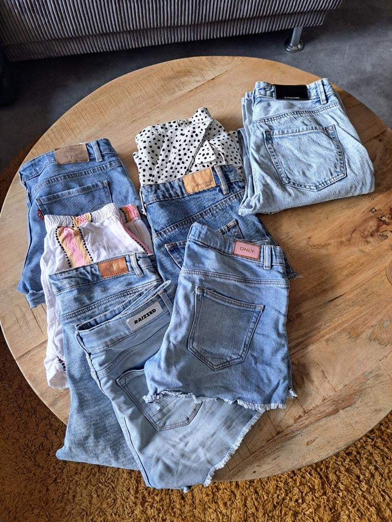 Leuke korte broeken z.g.a.n, Kinderen en Baby's, Kinderkleding | Maat 164, Verzenden, Zo goed als nieuw, Meisje, Broek