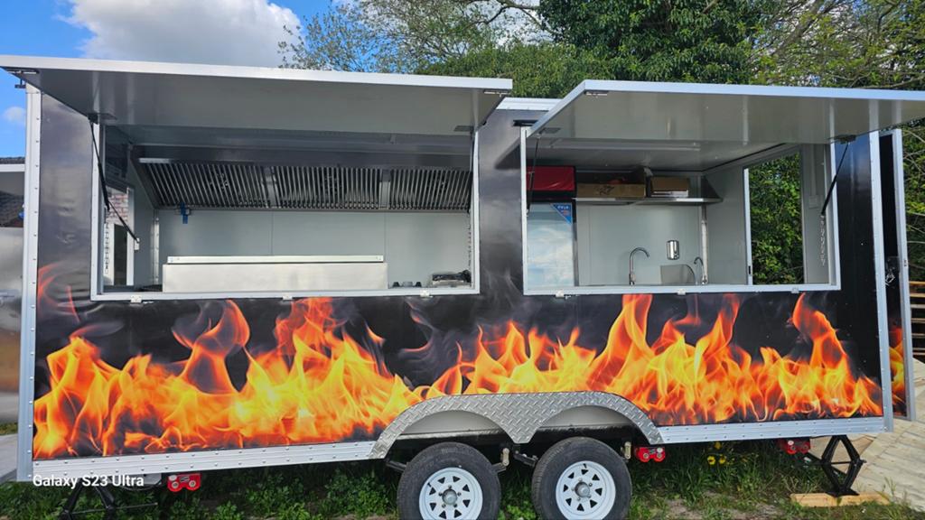 Complete BBQ/GRILL Foodtruck  – Direct Klaar voor Gebruik!, Ophalen