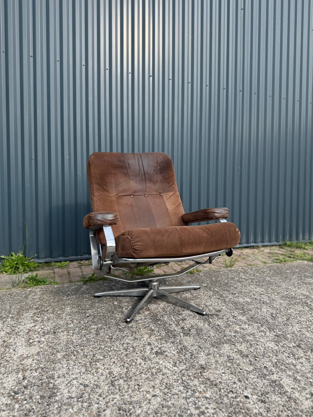 Vintage design fauteuil stoel, Ophalen, Gebruikt, F, Minder dan 50 cm
