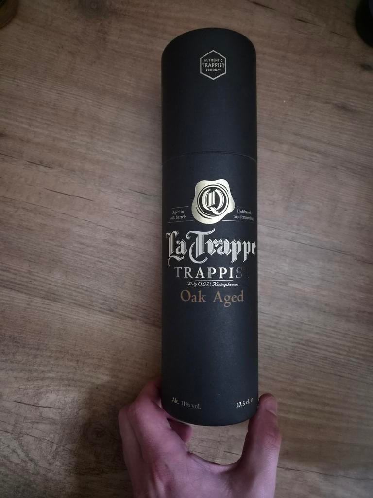 La Trappe Trappist Oak Aged Batch 51, Verzamelen, Ophalen of Verzenden, Zo goed als nieuw, Flesje(s), La Trappe