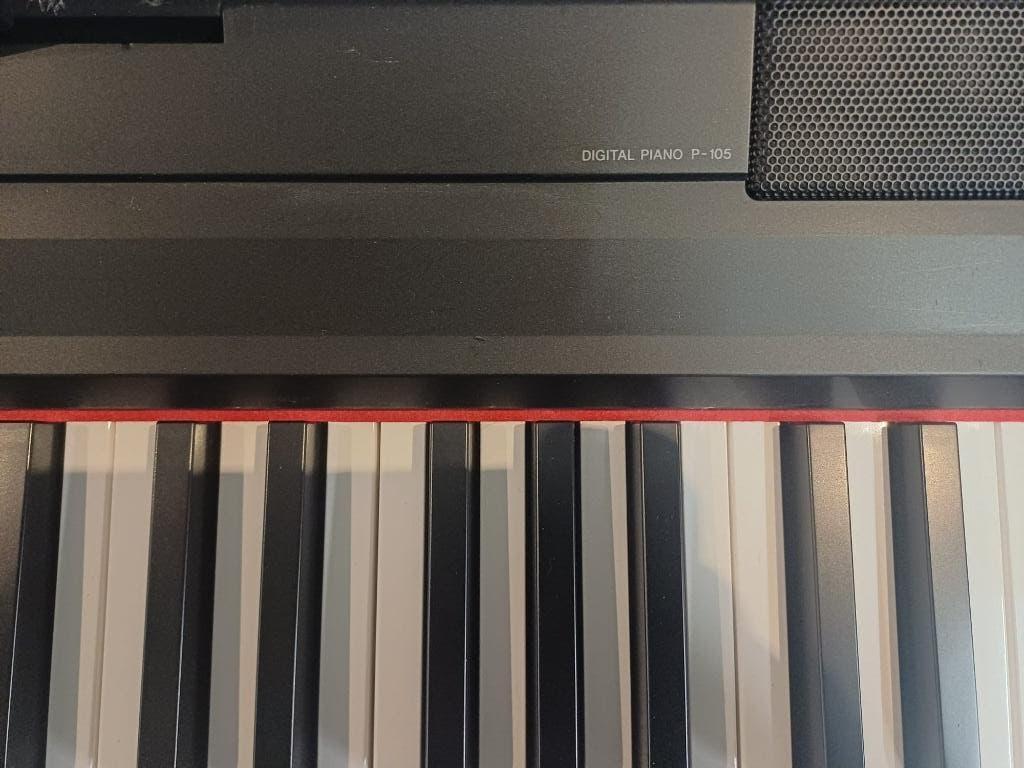 Yamaha digitale piano P-105-Gratis bezorging!, Muziek en Instrumenten, Gebruikt, ., Zwart, Ophalen of Verzenden