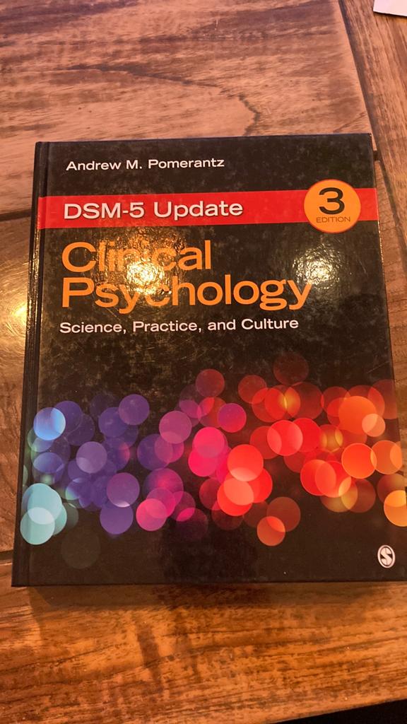 Clinical Psychology: DSM-5 Update, 3e editie, Boeken, Psychologie, Ophalen of Verzenden, Gelezen, Klinische psychologie