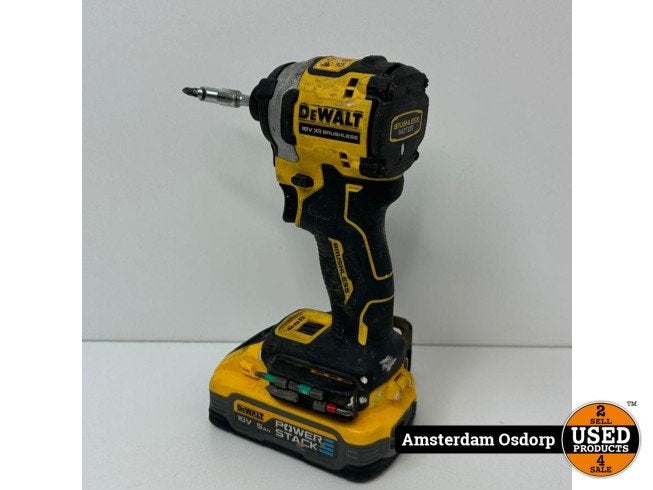 Dewalt DCF850 Slagschoevendraaier 18V+ 5.0Ah accu | gebruikt